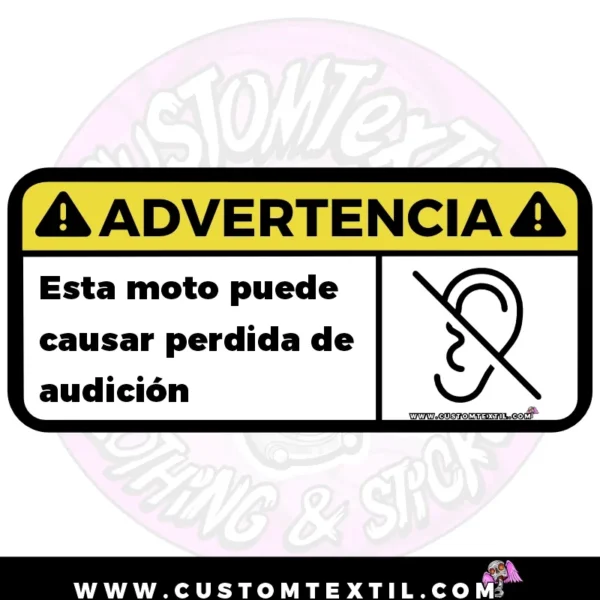pegatina-advertencia-perdida-audicion