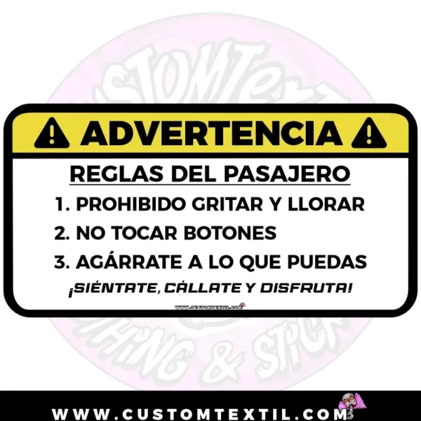 pegatina-reglas-del-pasajero