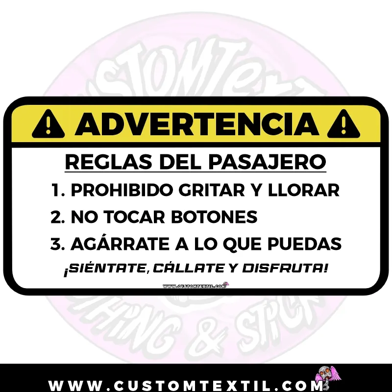 pegatina-reglas-del-pasajero